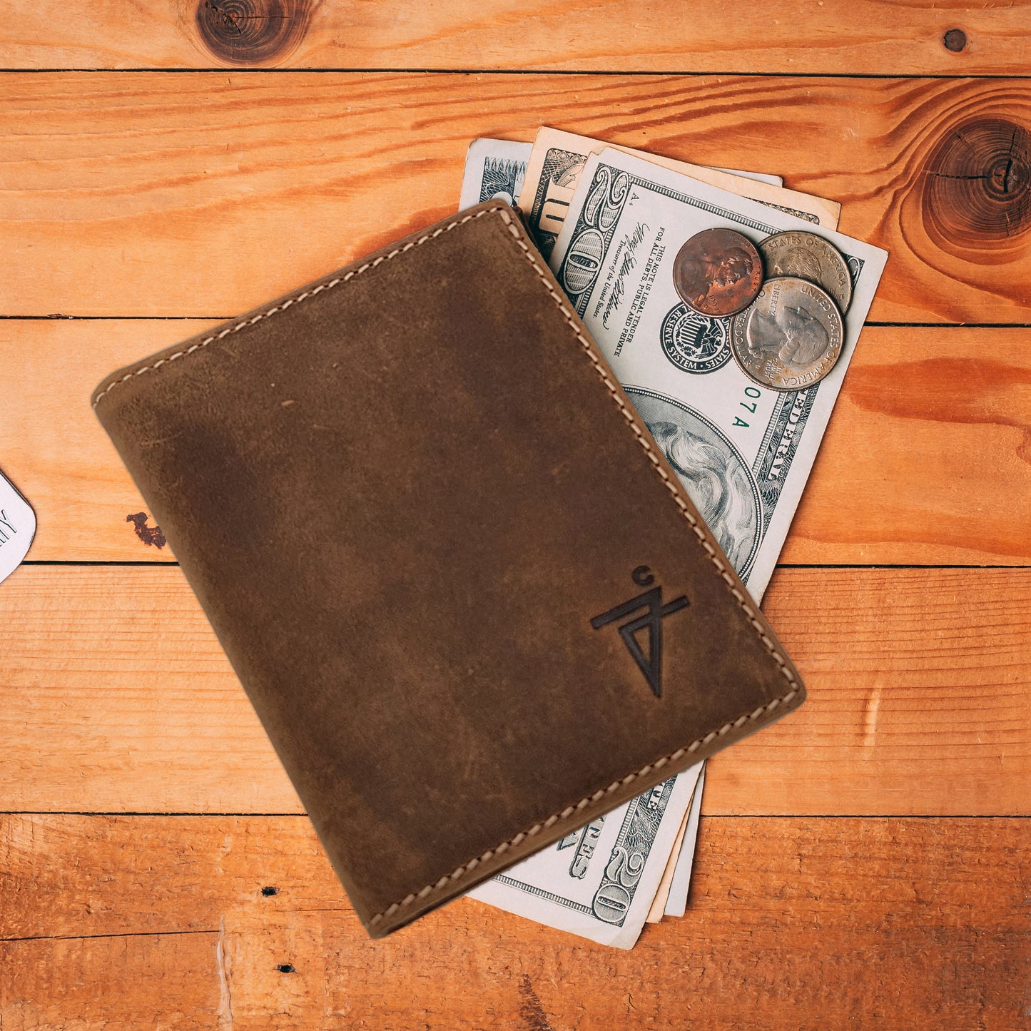 L-Fold Wallet unisex RFID Leather