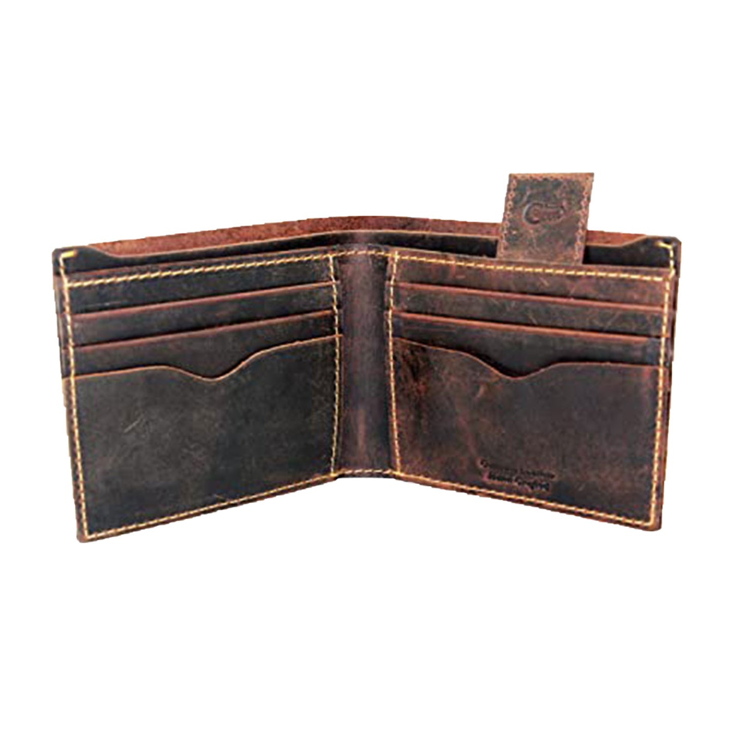 Crazy Horse Leather Wallet | Vintage Item