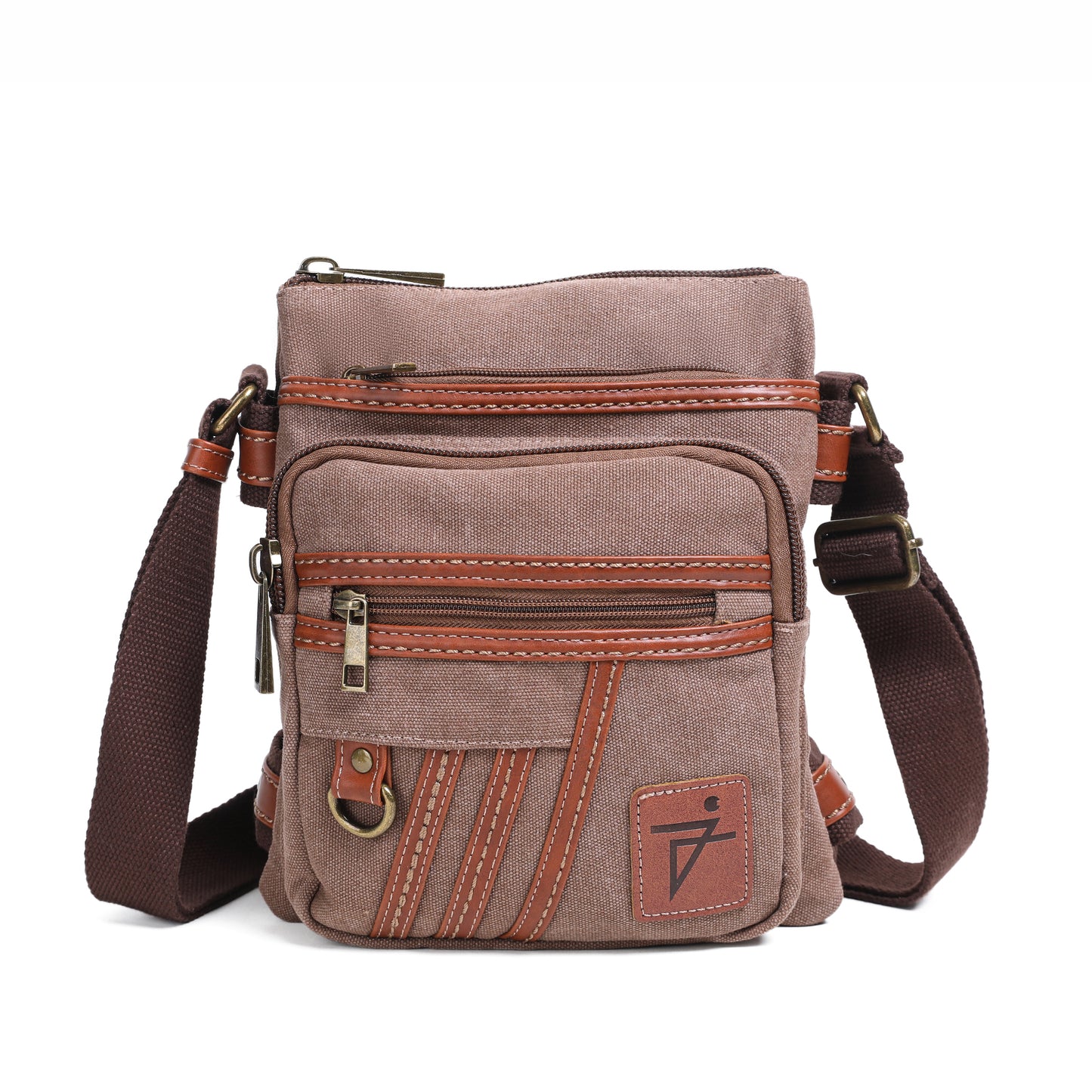 Crossbody Bag for Women Waxed Canvas Water Resistant