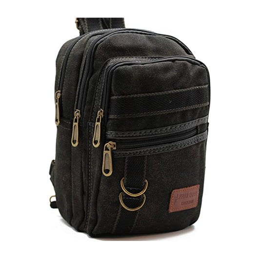 Black Canvas Backpack | Exclusive Bag