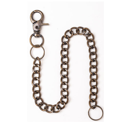 Men’s biker wallet chain