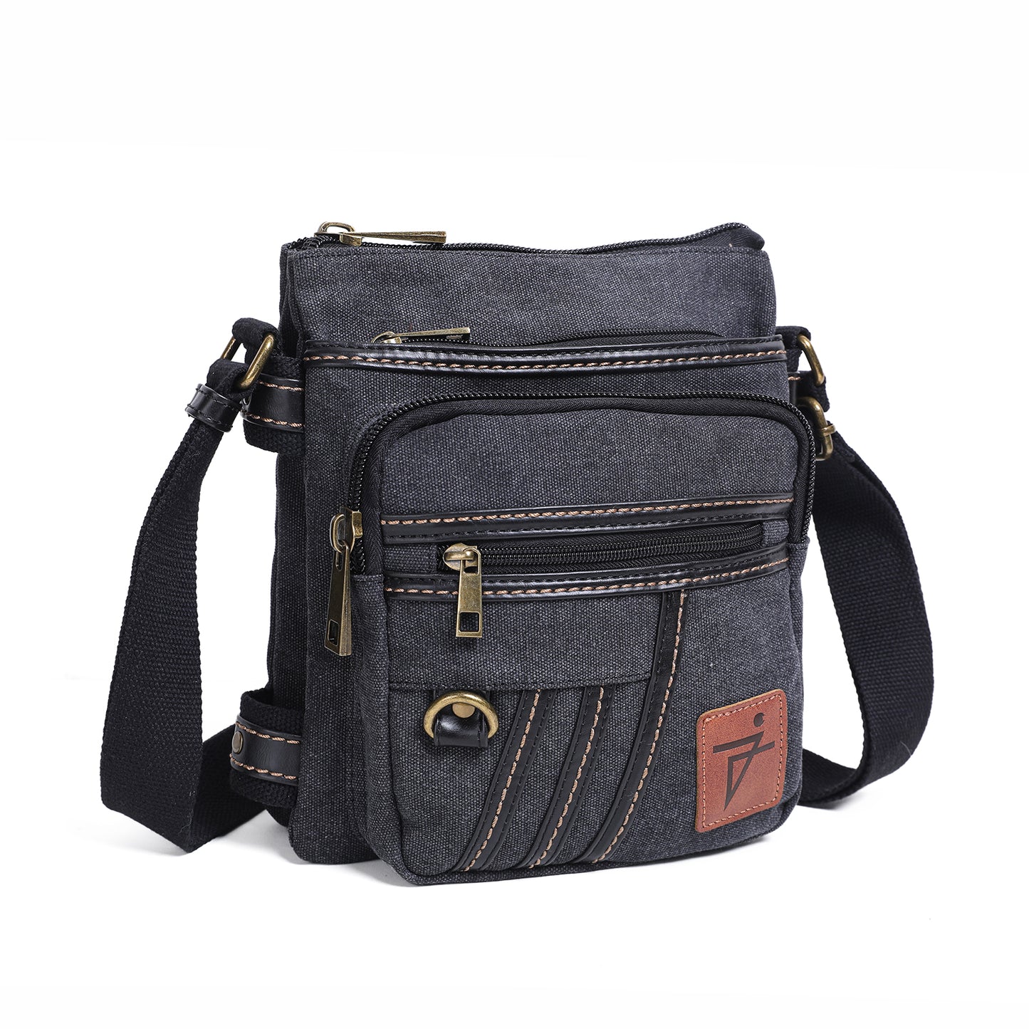 Crossbody Bag for Women Waxed Canvas Water Resistant