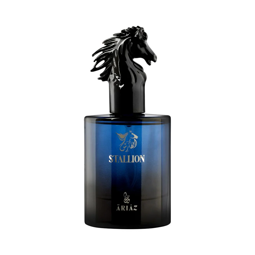 STALLION by ARIAZ 3.4oz/100ml Eau De Parfum for Men – Citrus Woody Aromatic + Includes Free Sample Set (6 Scents)