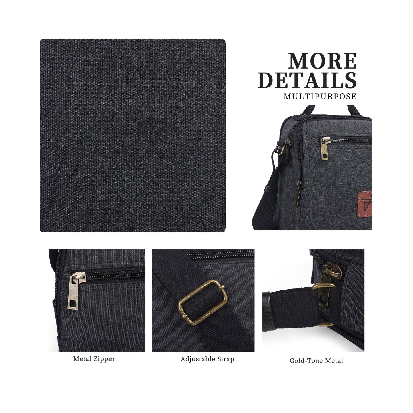 Travel Organizer Bag for Women Water Resistant Messenger bag for Men