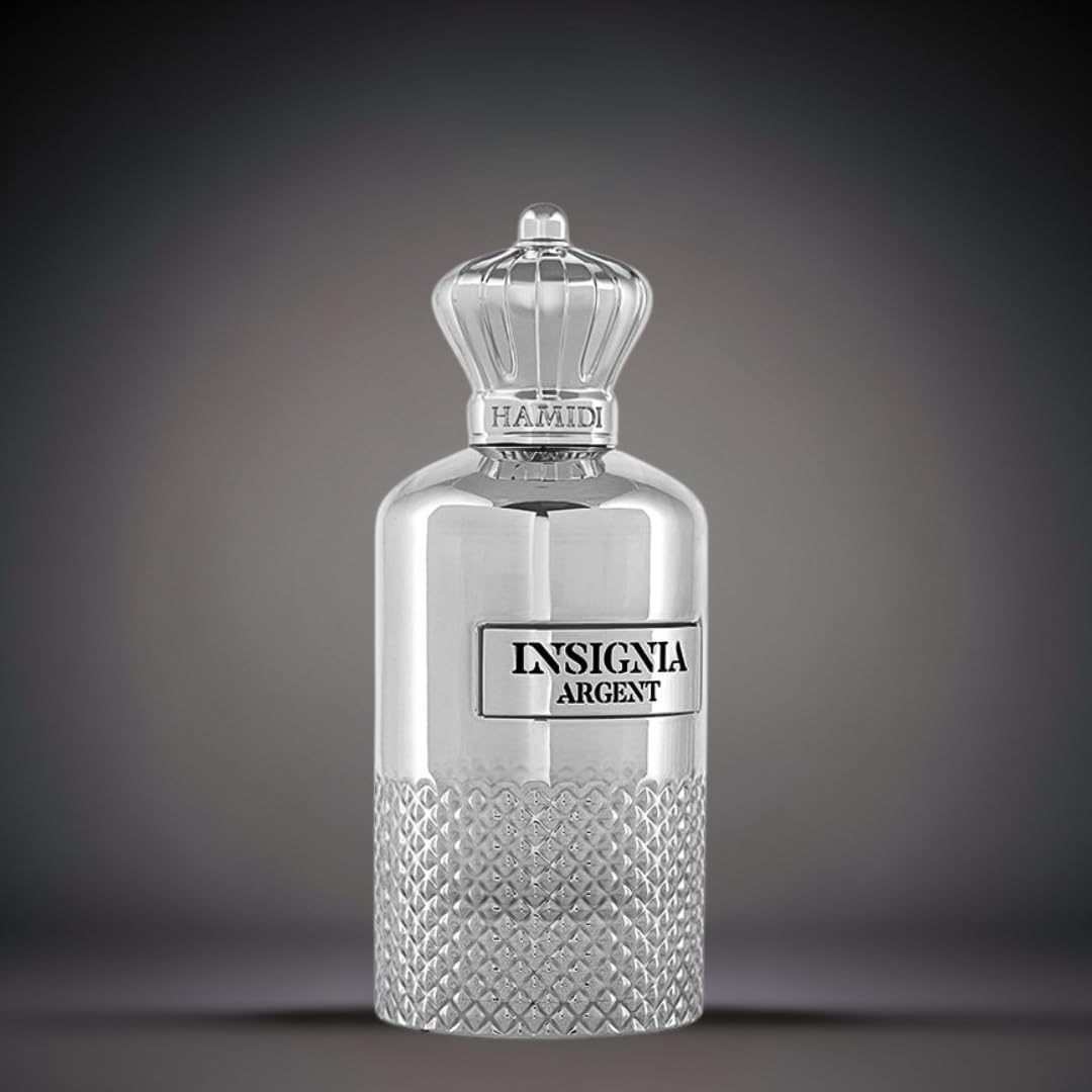 Hamidi Insignia Argent for Men & Women Eau de Parfum Spray, 3.6 Ounce