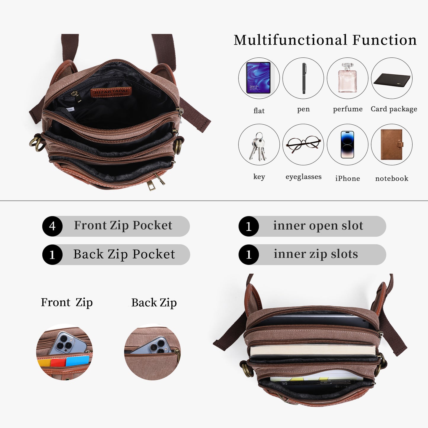 Fanny Pack Bump Hip Bag Water Resistant