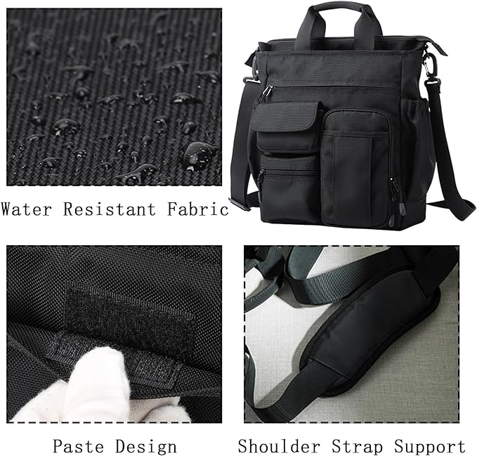 Messenger Bag Crossbody Bag Work Bag for Men Multi pocket Laptop Briefcases
