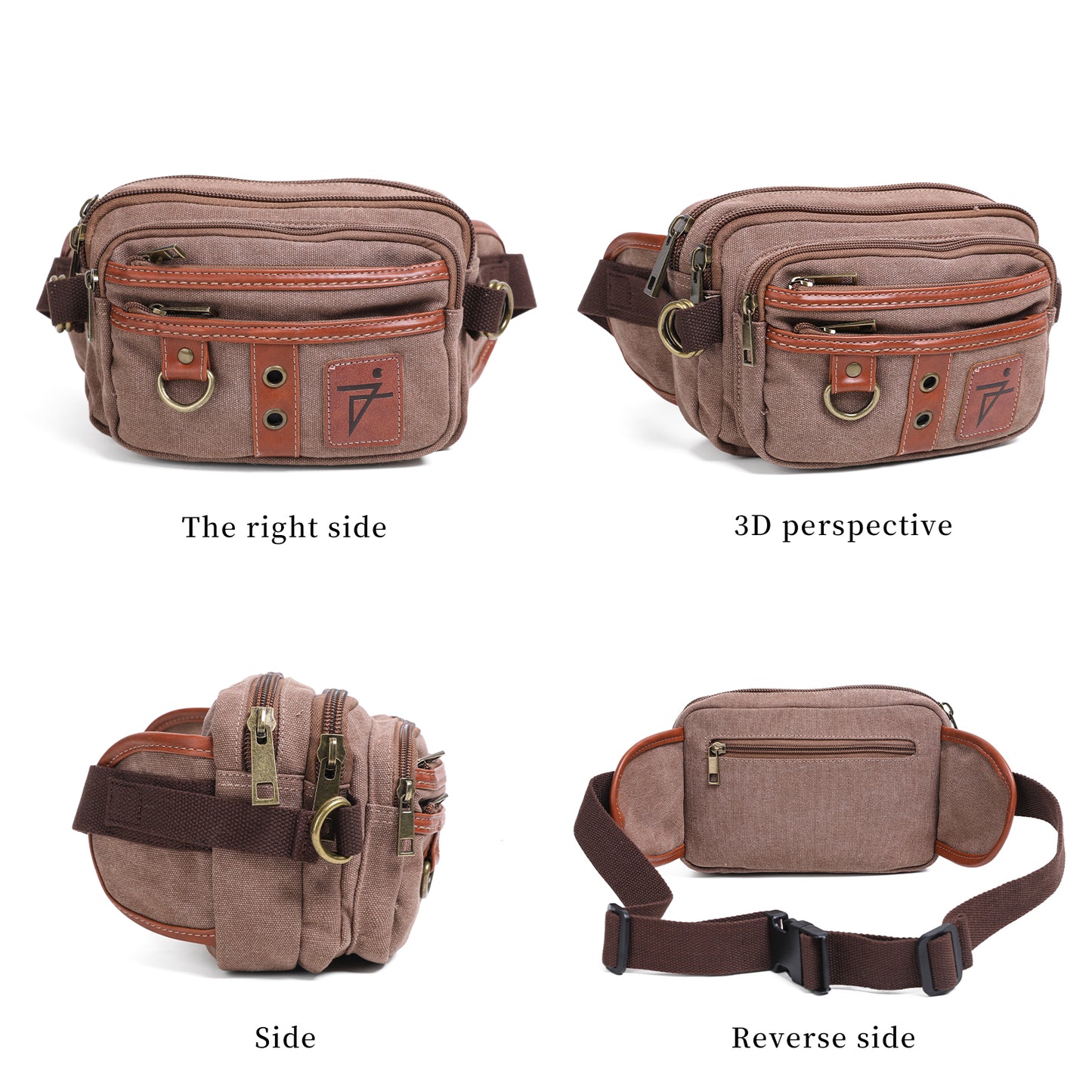 Fanny Pack Bump Hip Bag Water Resistant