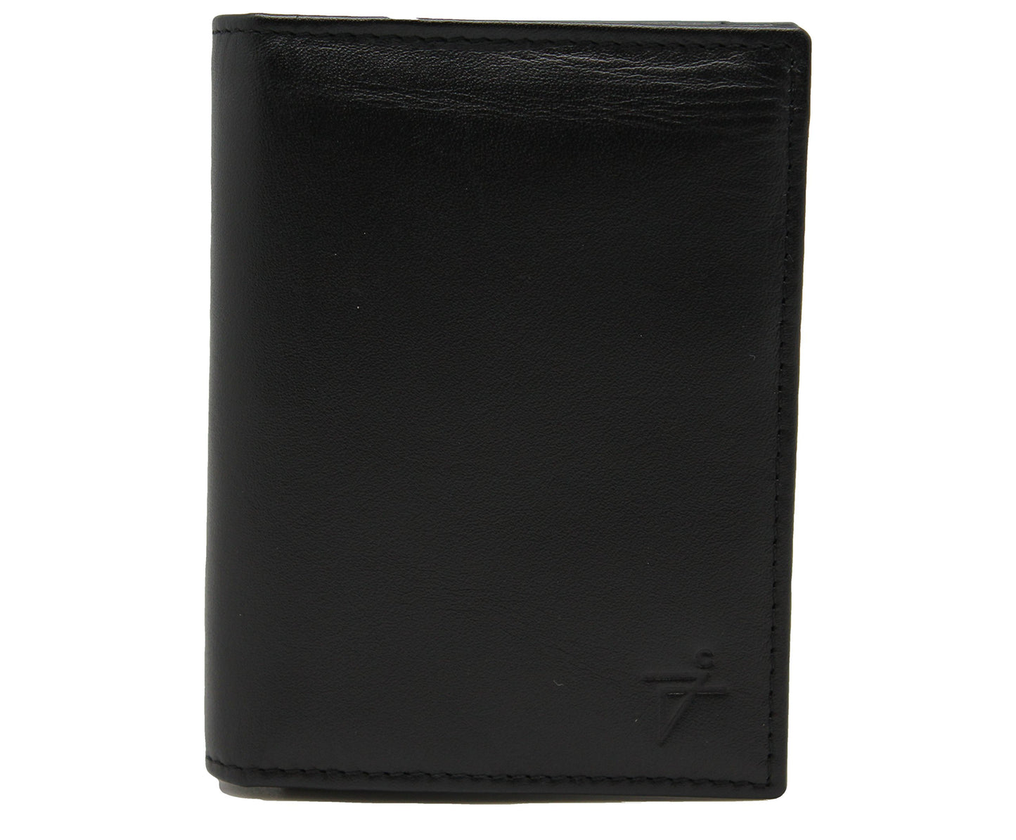 L-Fold Trifold Leather Wallet