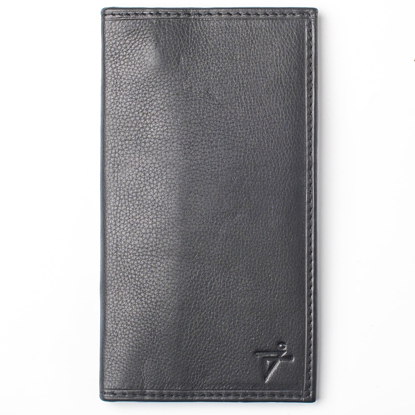 RFID Checkbook Cover Bi-fold Leather Wallet