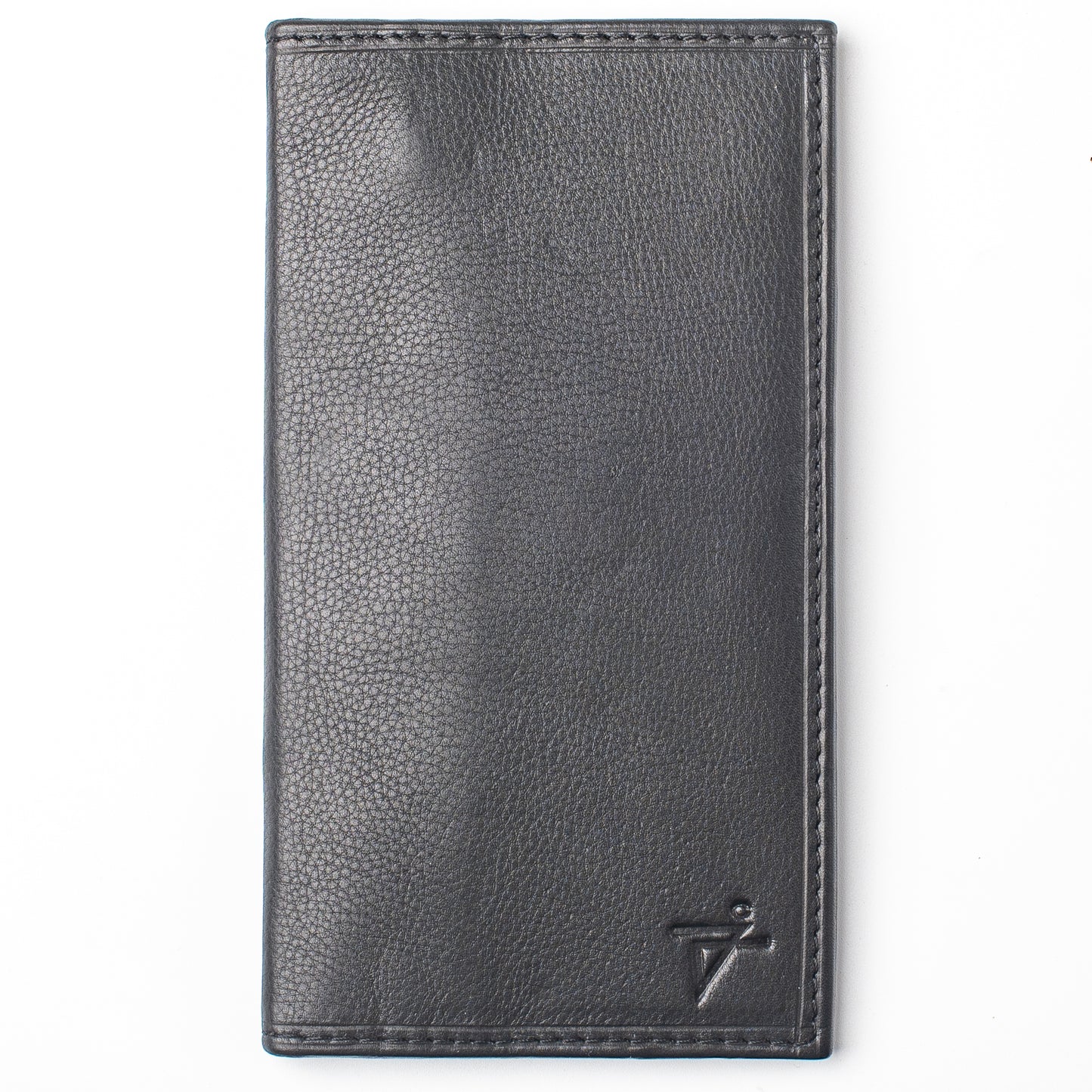 RFID Checkbook Bi-fold Leather Wallet