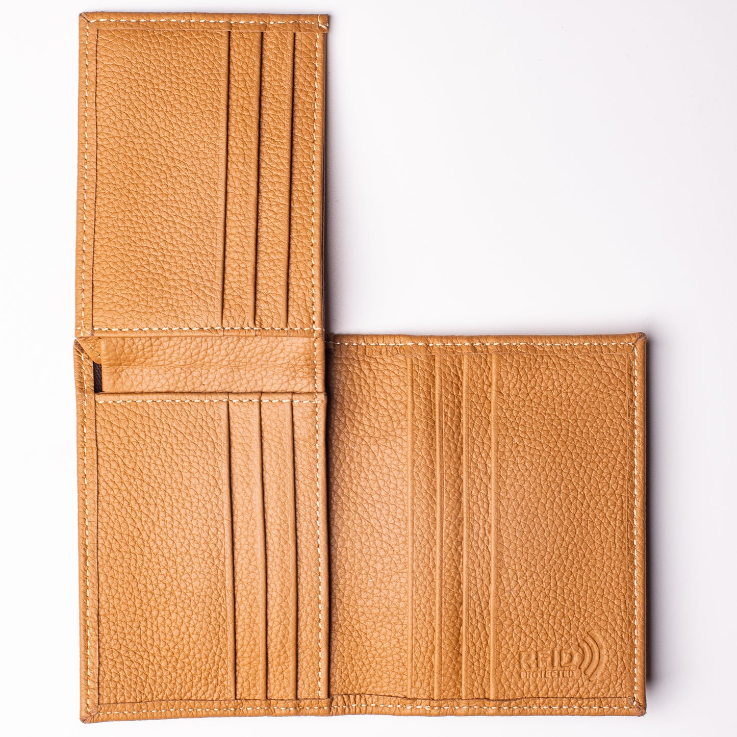 L-Fold Wallet unisex RFID Leather