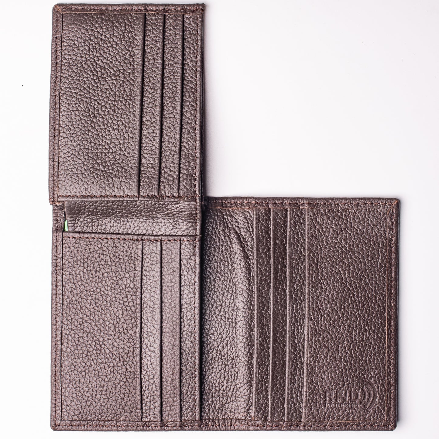 L-Fold Wallet unisex RFID Leather