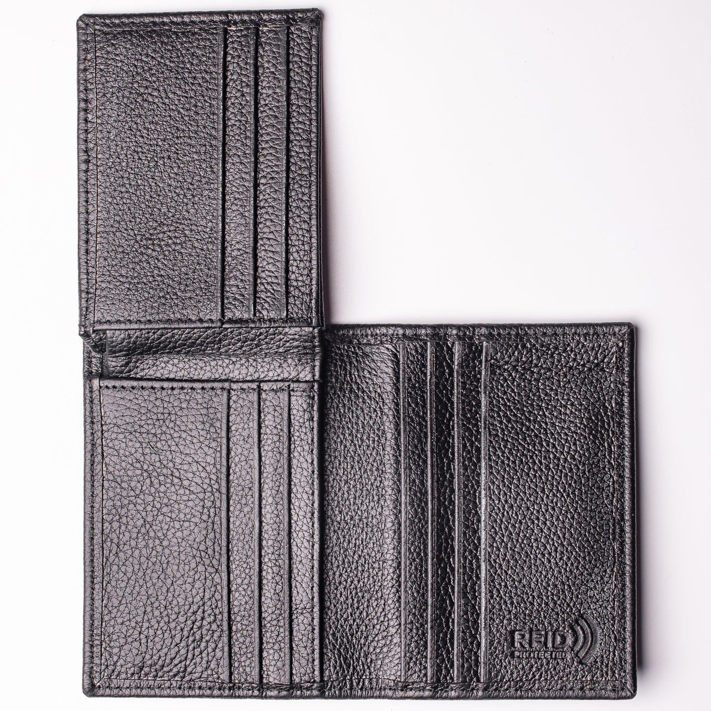L-Fold Wallet unisex RFID Leather