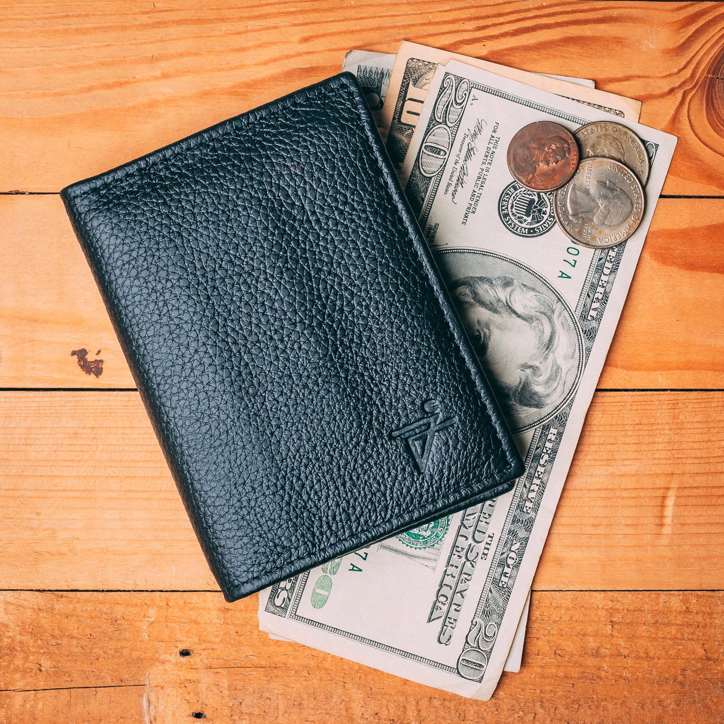L-Fold Wallet unisex RFID Leather