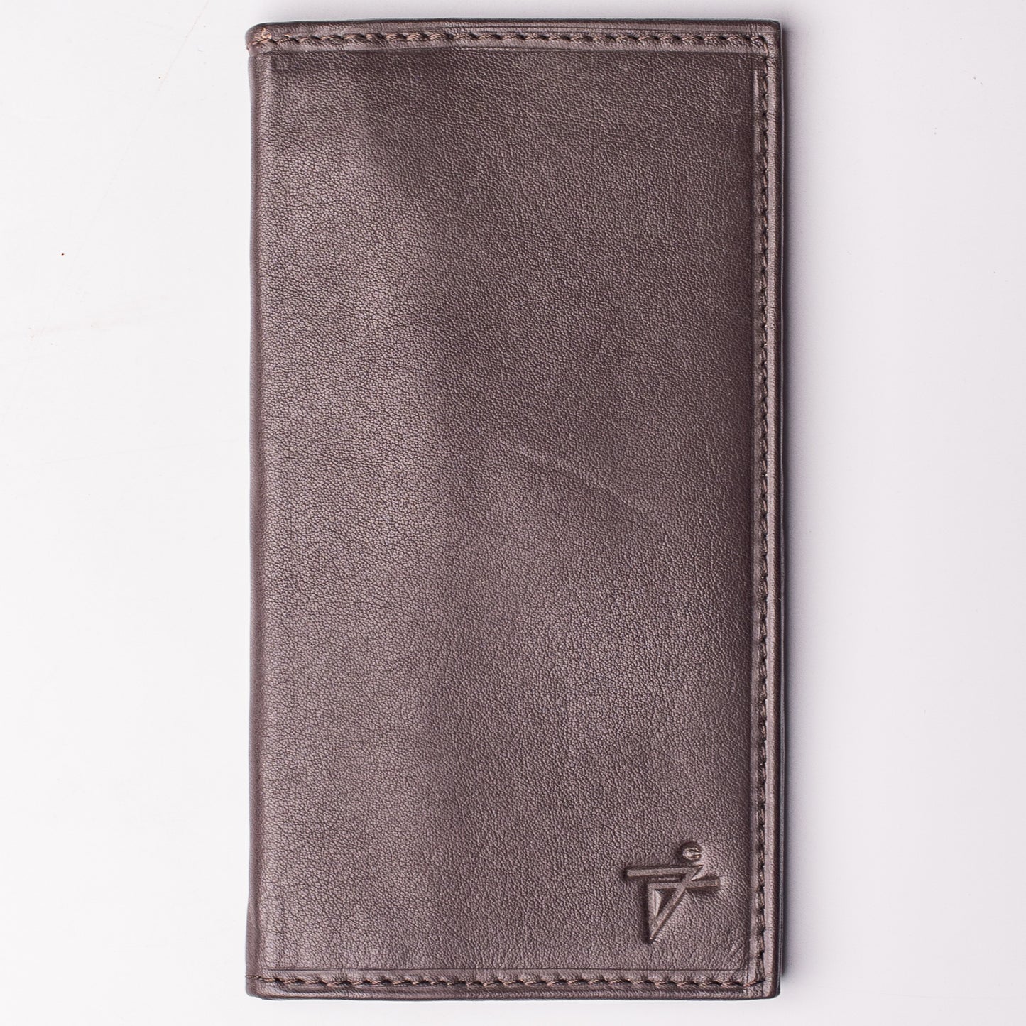 RFID Checkbook Cover Bi-fold Leather Wallet
