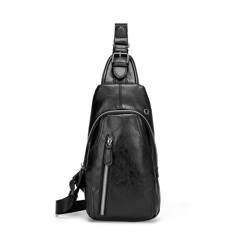 Black Chest Bag | Men and Women