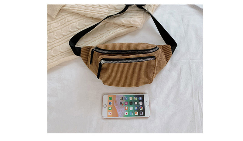 Corduroy Fanny Pack | Women Essentials