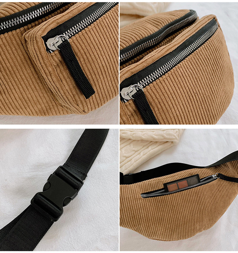  Corduroy Fanny Pack | Women Essentials