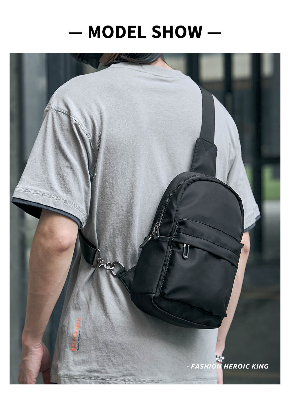 Mini Crossbody Backpack | Unisex Bag