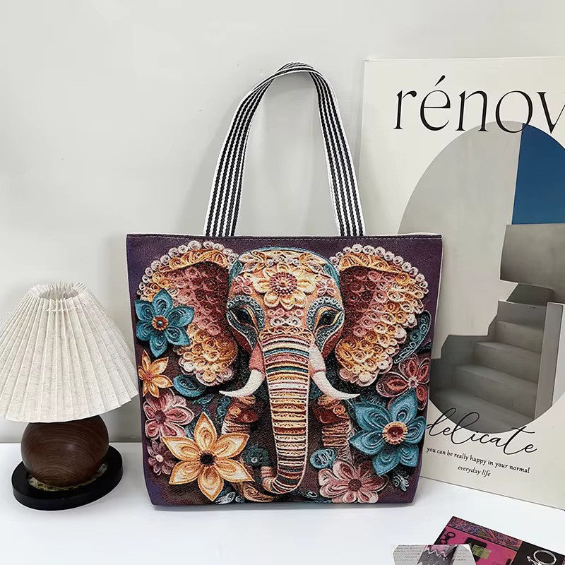 Elephant Tote Bag for Women