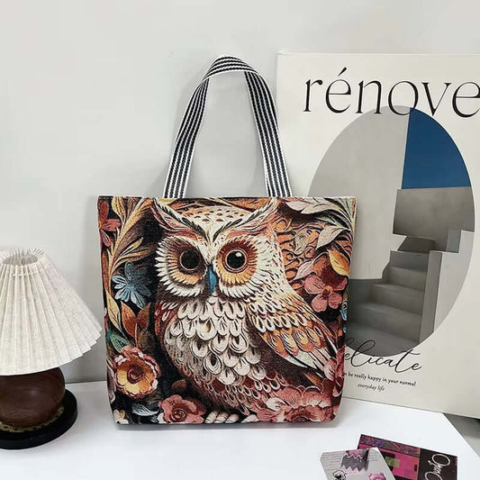 Owl Tote Bag for Women