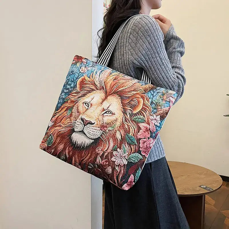 Lion Tote Bag for Women