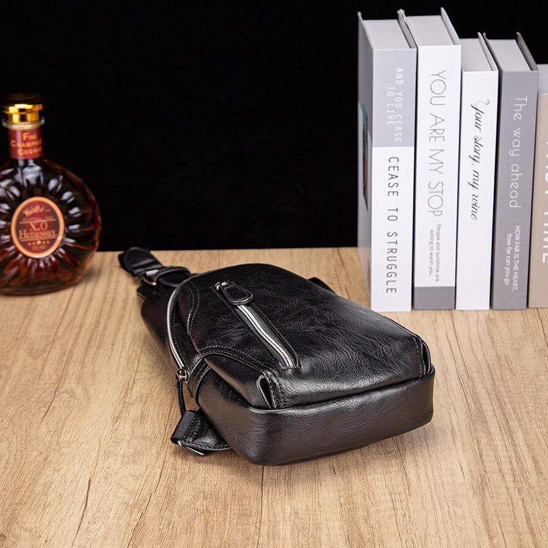 Black Chest Bag | Men and Women
