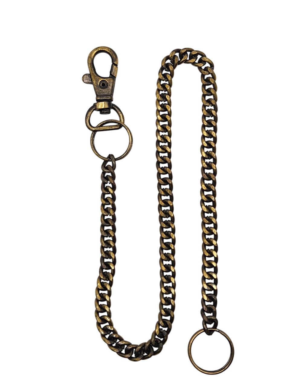 Keychain with Lobster Clasps and Extra Ring Keychain Wallet Chain