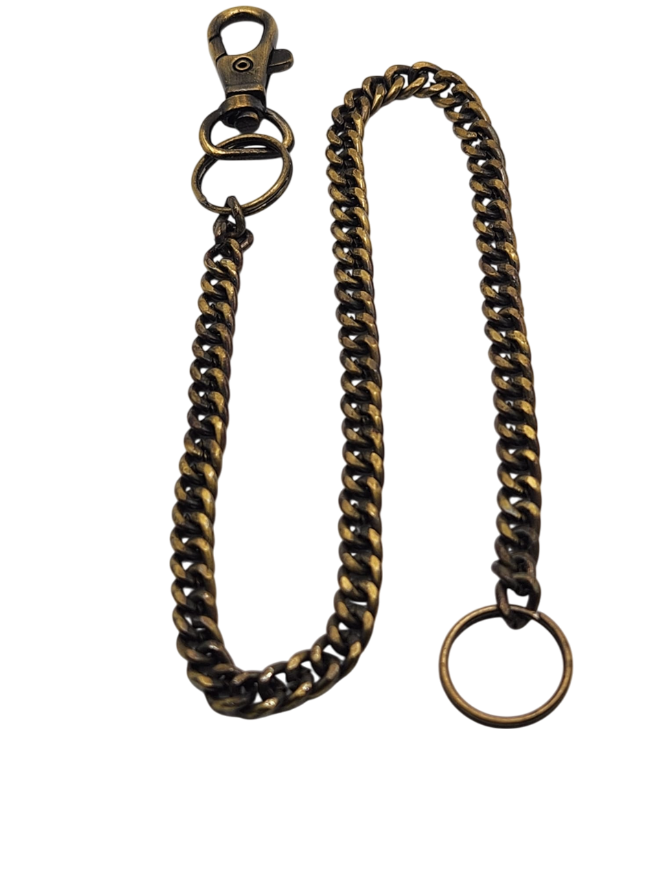 Keychain with Lobster Clasps and Extra Ring Keychain Wallet Chain