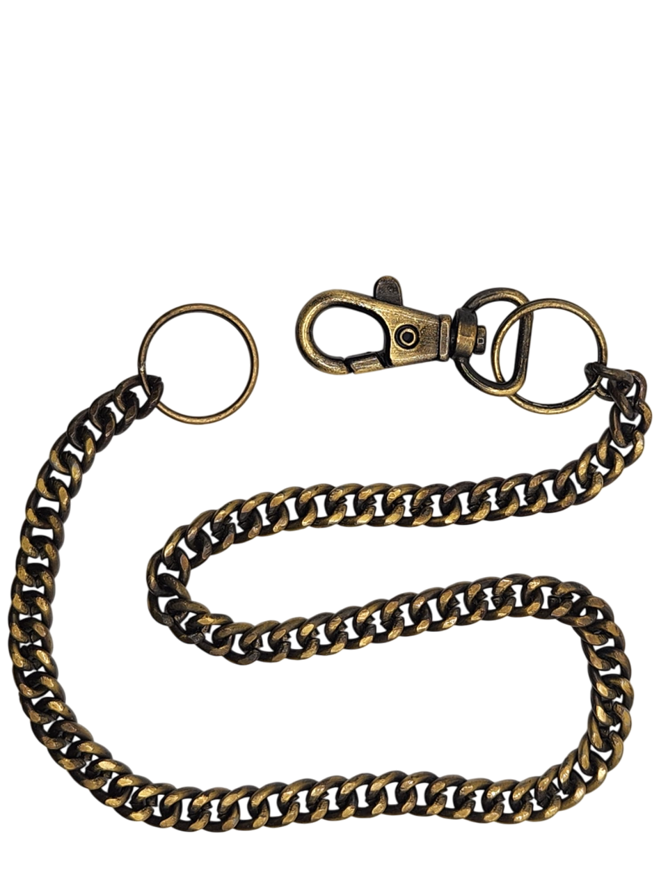 Keychain with Lobster Clasps and Extra Ring Keychain Wallet Chain