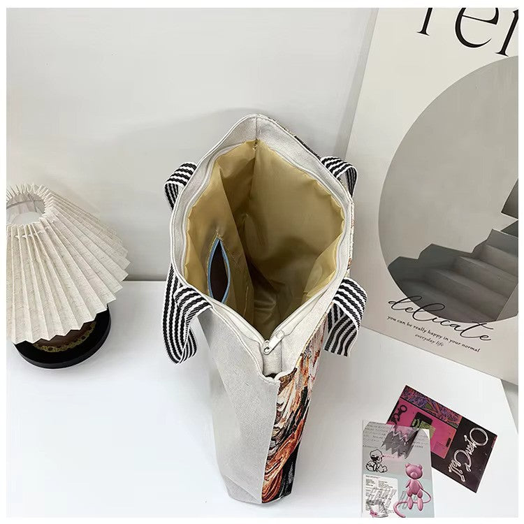 Twin Birds Tote Bag for Women