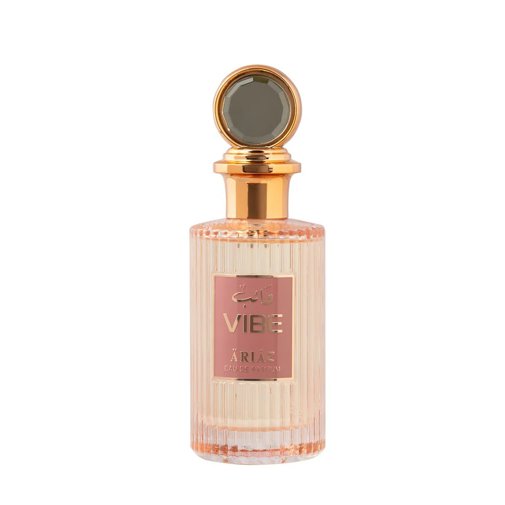 VIBE by ARIAZ 3.4oz/100ml Eau De Parfum for Women – Fruity Gourmand + Includes Free Sample Set (6 Scents)