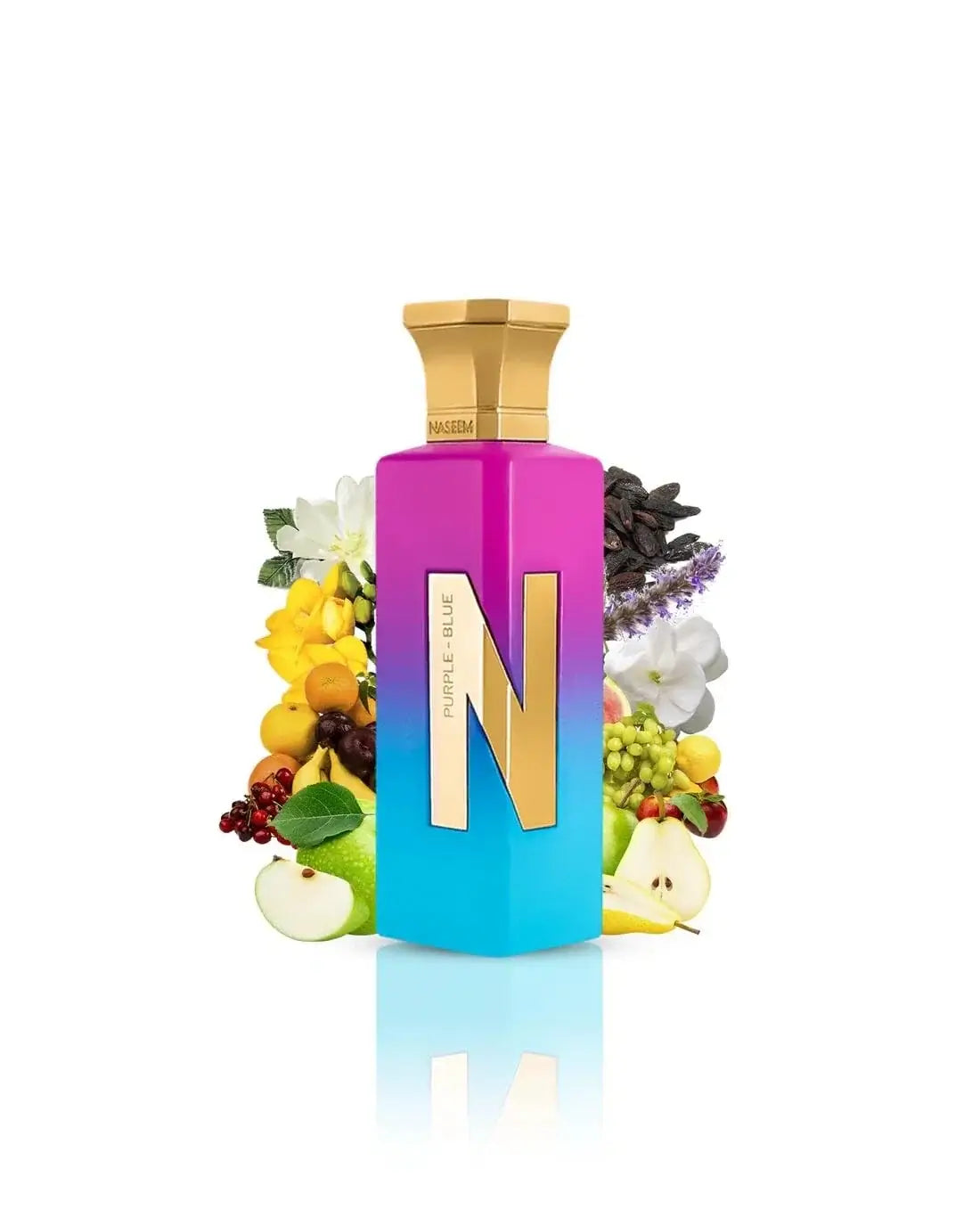 NASEEM Purple Blue Perfume 2.5 Fl Oz Eau de Parfum