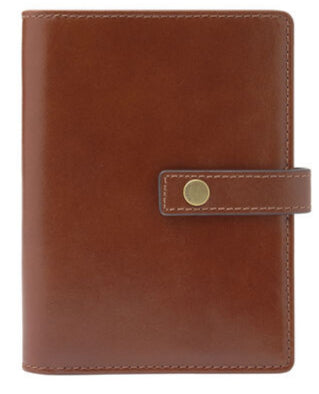 Fossil Raul Leather Wallet Passport Case - SML1825001 RFID Safe