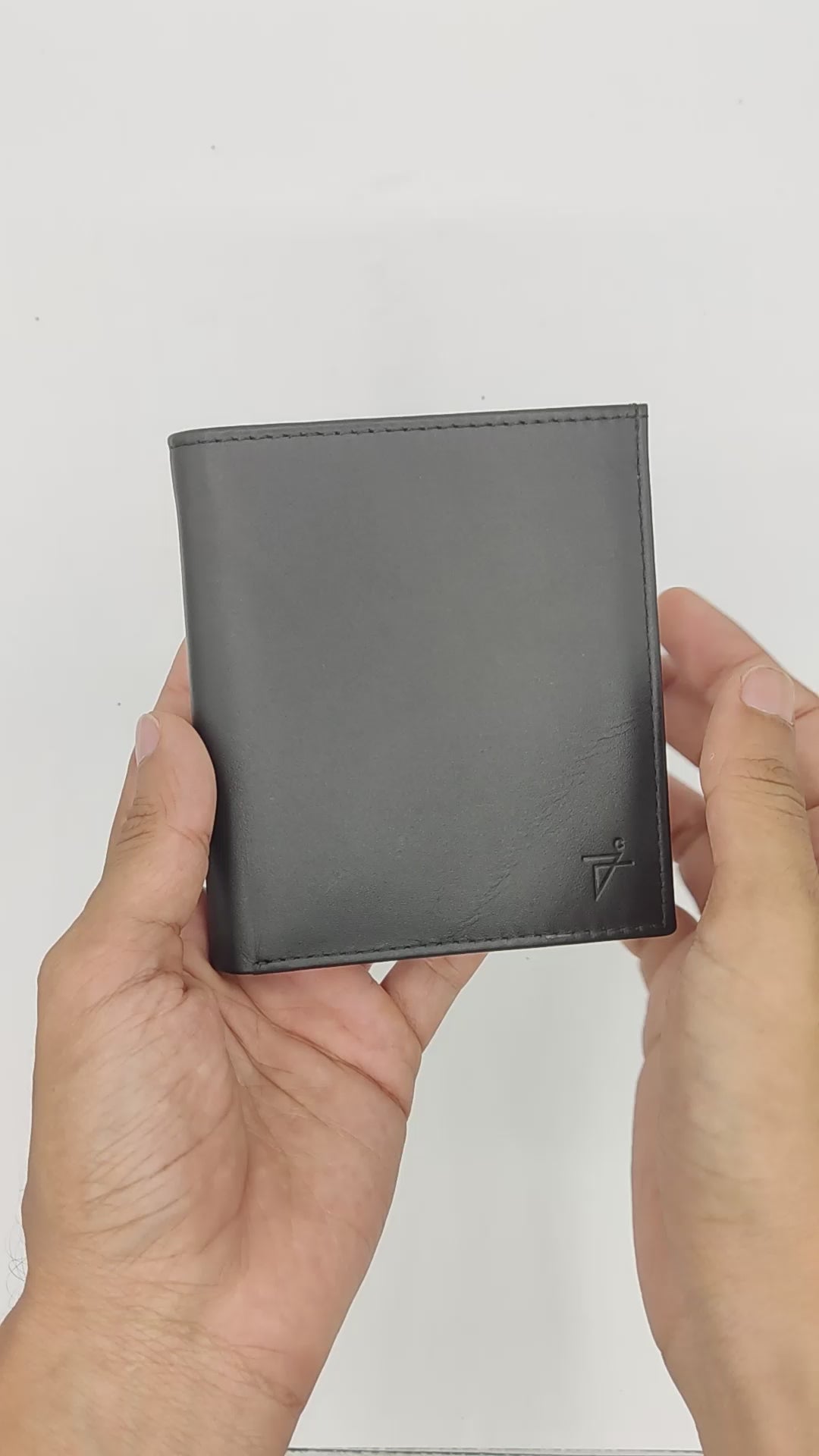 Black Euro Size Bifold Wallet | Men's Fashion