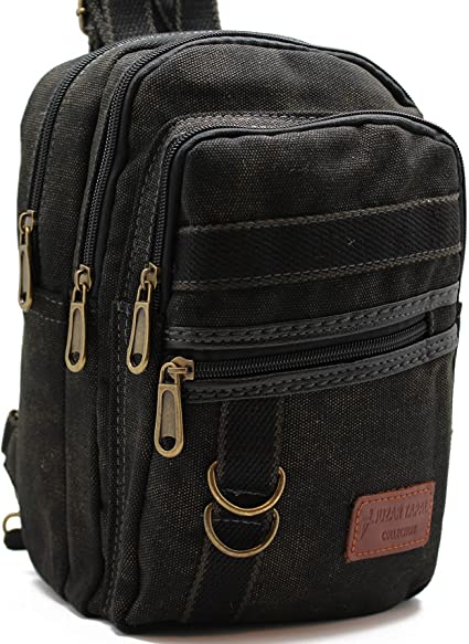 Black Canvas Backpack | Exclusive Bag