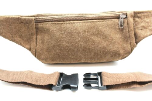 Canvas Waist Bag for Men and Women