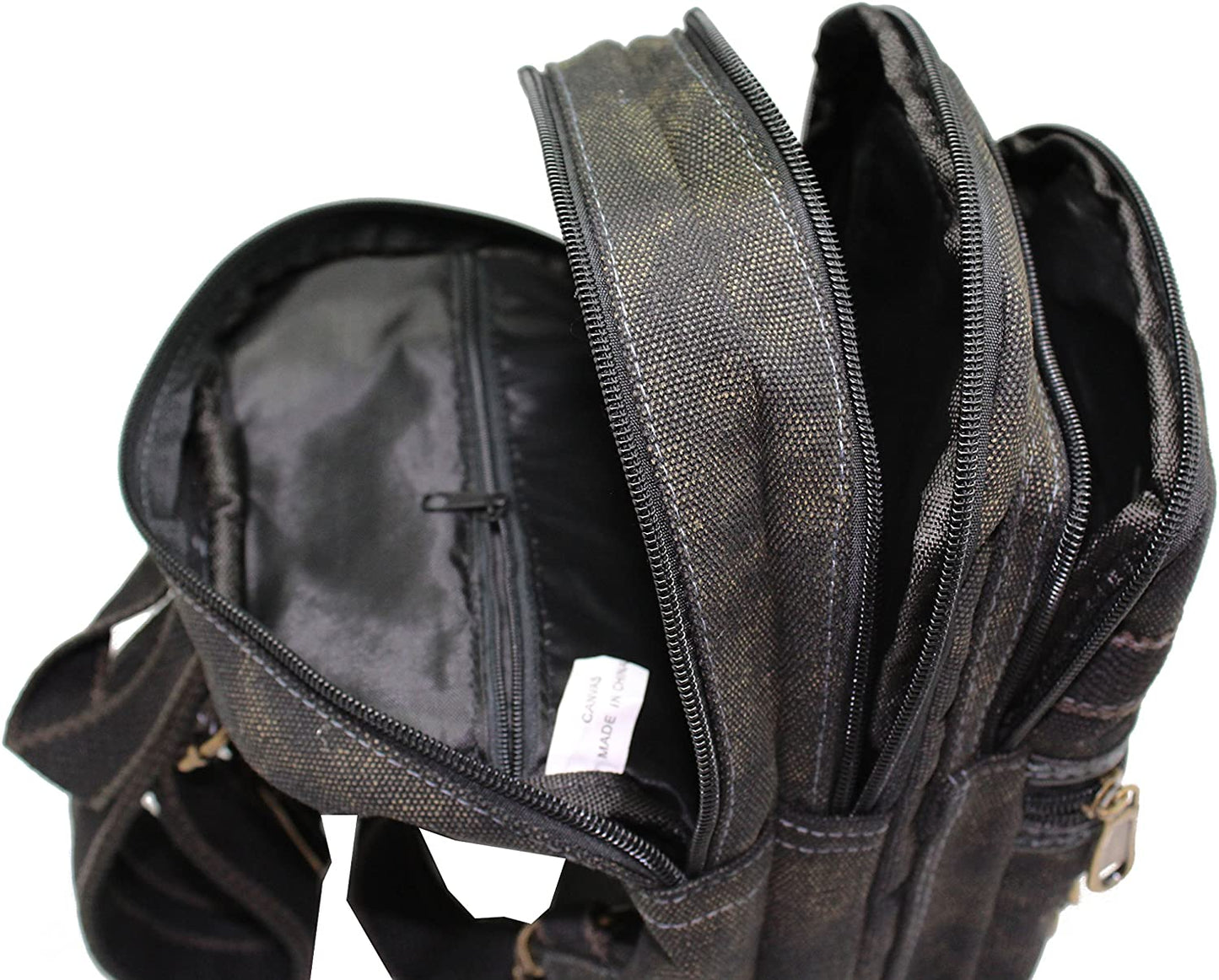 Black Canvas Backpack | Exclusive Bag