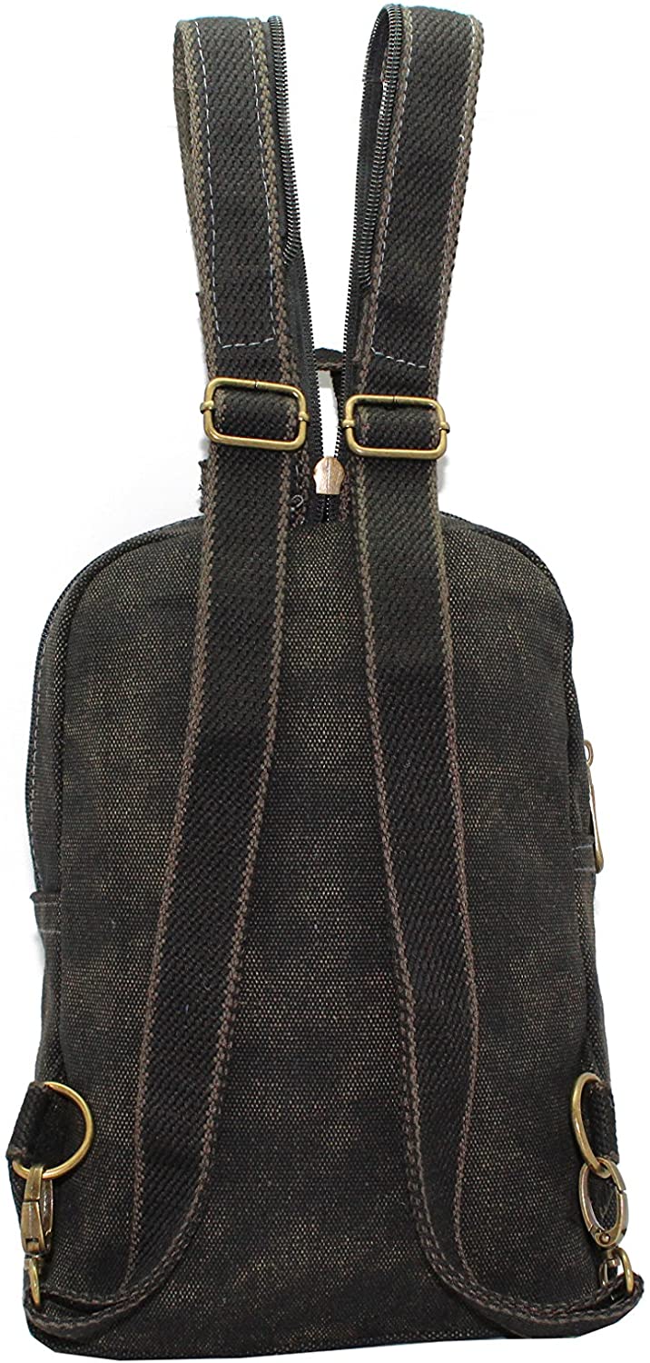 Black Canvas Backpack | Exclusive Bag