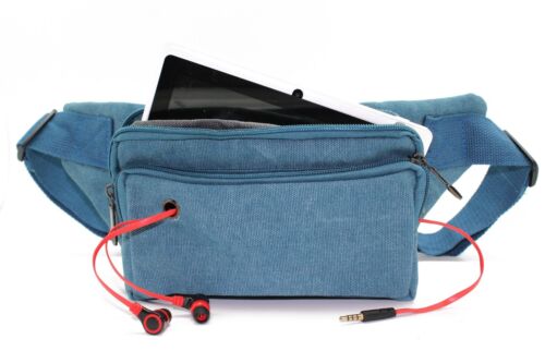 Canvas Waist Bag for Men and Women