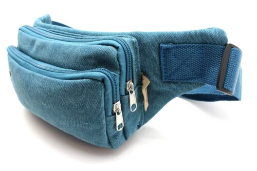 Canvas Waist Bag for Men and Women