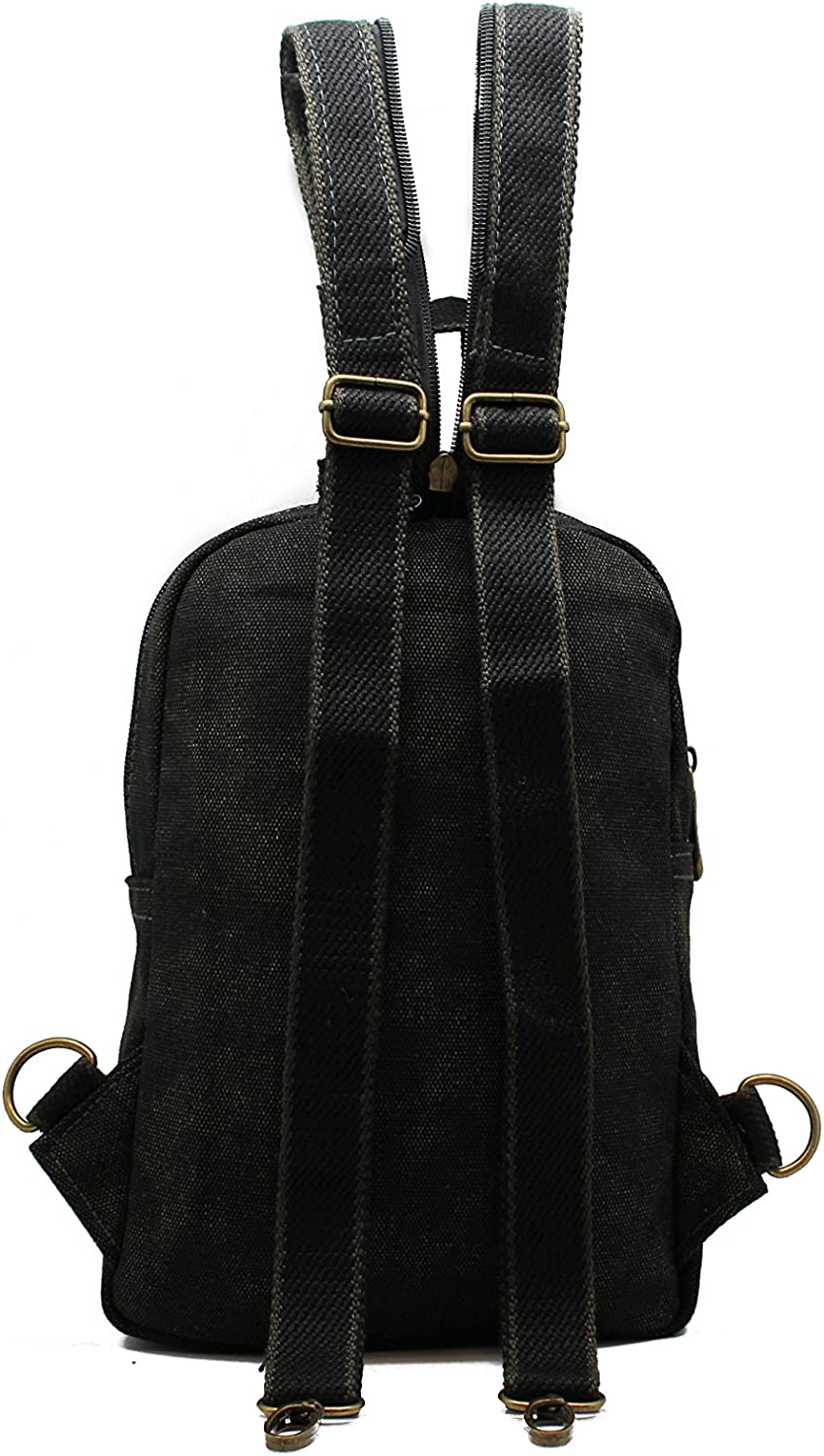 Black Canvas Backpack | Exclusive Bag