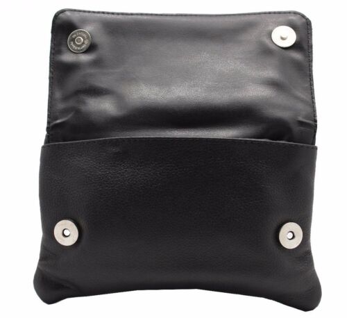 Leather clip-on Loop Belt bag for women
