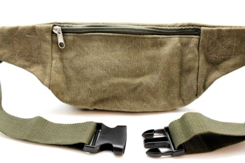 Canvas Waist Bag for Men and Women