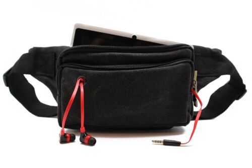 Canvas Waist Bag for Men and Women