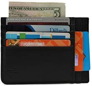 Black Slim Card Holder