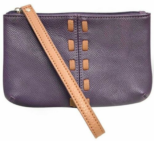 Cow Leather Clutch Wristlet Women Purse Black Purple Turquoise Cell Phone Case – J110CP