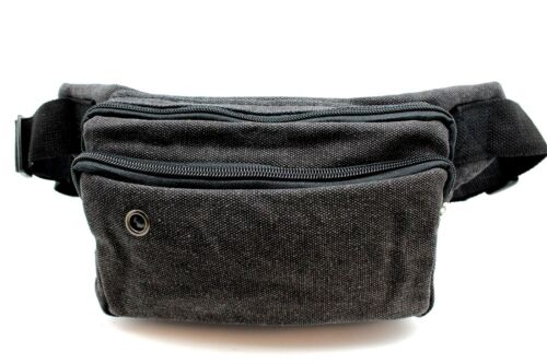 Canvas Waist Bag for Men and Women