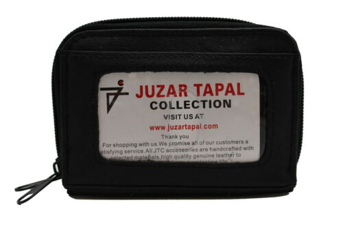 RFID Double Zip Accordion Cash Card Coin Holder